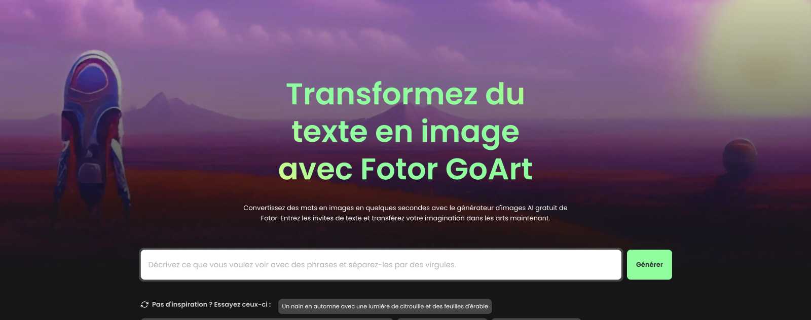 Fotor GoArt