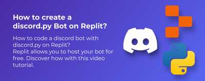 How to create a discord.py Bot on Replit? | Thomas Collart