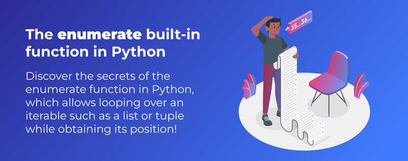 The enumerate function in Python | Thomas Collart